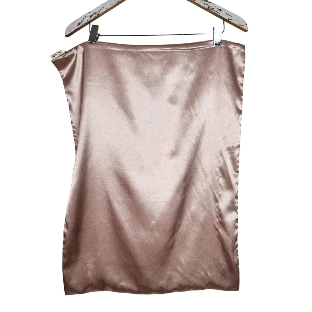 Kitsch Pink Satin Pillowcase 20x24 Zip Closure Polyester Spandex Soft Adults